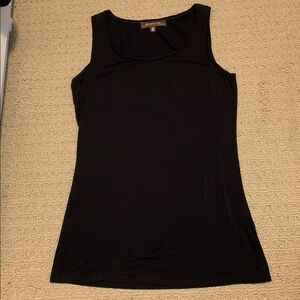 Melanie Lyne Black Tank Size Extra Small